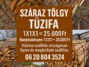 Akác Bükk Tölgy tűzifa eladó 