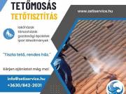 Tetőmosás, homlokzatmosás, épületek külső tisztítása