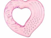 Akuku hűtőrágóka szilikon szívecske rózsaszín