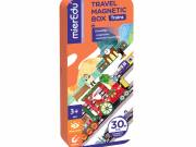 Mágneses puzzle játék, Karácsonyi vonat Mieredu - MierEdu