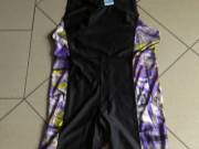 Rövid betét nélküli kerékpáros biciklis nadrág L-s