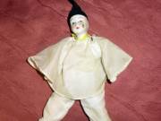 régi vintage Pierrot  pantomim bohóc 6. magassága 23 cm
