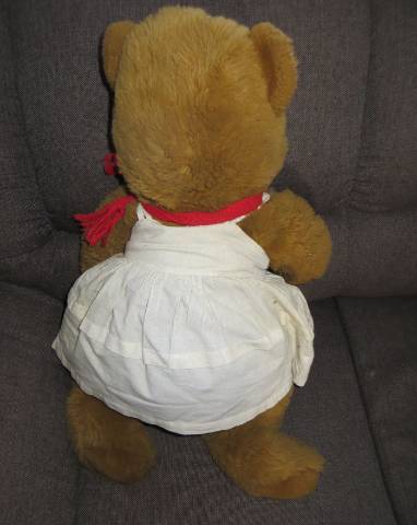 régi óriás vintage Eberhard Banzhaf plüss maci  mackó 72 cm 1980-as évekből - Kép