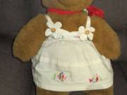régi óriás vintage Eberhard Banzhaf plüss maci  mackó 72 cm 1980-as évekből