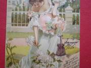 ÚRHÖLGY A VIRÁGOS KERTBEN.  1902. gy