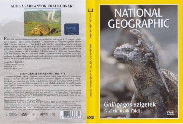 NATIONAL GEOGRAPHIC - GALAPAGOS SZIGETEK (1998) DVD - Budapest XIII