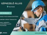Gépkezelő álláslehetőség