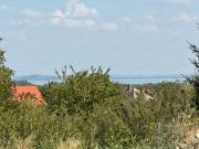 Eladó rész balatoni panorámás 3%-ban beépíthető zártkerti telek Balatonedericsen!