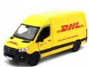 Mercedes Sprinter DHL 1:48 fém modellautó játékautó Kinsmart