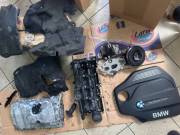 BMW 1 F20 F21 116 B47 olajteknő motorvédő burkolat szelepfedél bakok minden ami a képen 