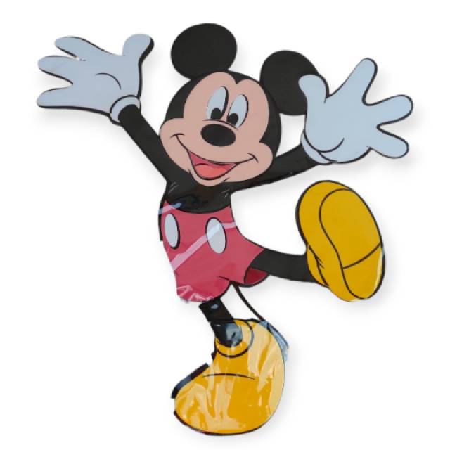 Mickey egér falmatrica dekorgumiból – vidám dekor gyerekszobába - Kép