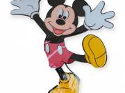 Mickey egér falmatrica dekorgumiból – vidám dekor gyerekszobába