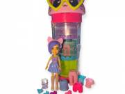 Polly Pocket cica szekrény játékkészlet – Mattel öltöztetős baba szett