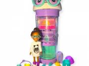 Polly Pocket baba – Panda forgószekrény szett, 7,6 cm baba és kiegészítők