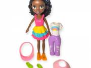 Mattel polly pocket mini baba – sötét bőrű változat
