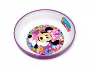 Minnie Mouse Minnie egér műanyag gyerek tál csúszásgátlóval 14,5 cm