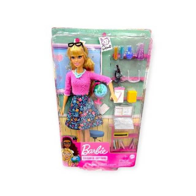 Barbie babatanár kiegészítőkkel – Mattel, lányoknak 3+ év - Kép