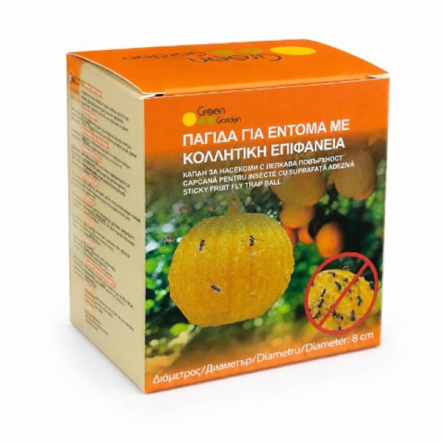 Időjárásálló erős tapadású rovarcsapda – 8 cm - Kép