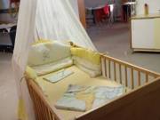 Masszív fa ràcsos babaàgy feleslegessè vàlt