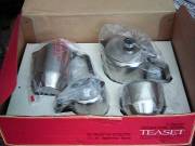 Stainless Steel rozsdamentes acél 5 db -os teás készlet