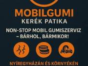 Mobilgumi.Non-Stop gumiszerviz ,bárhol-bármikor.  Szabolcs megye. 