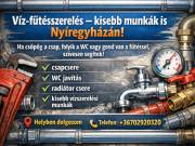 Víz fűtés szerelés 