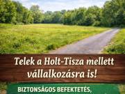 „Telek a Holt-Tisza mellett – nyugalom 10 percre Szolnoktól”