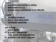 Ipari gépszerelő/szervizes munkatárs