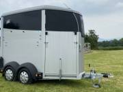 2020 Ifor Williams HBX 403 Silver - Egyedi lószállító utánfutó