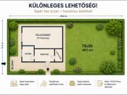 863 NM-ES FEJLESZTÉSI TELEK ÜLLŐ KÖZPONTJÁBAN – 2 INGATLAN ÉPÍTHETŐ!