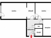 2 szoba+hall 