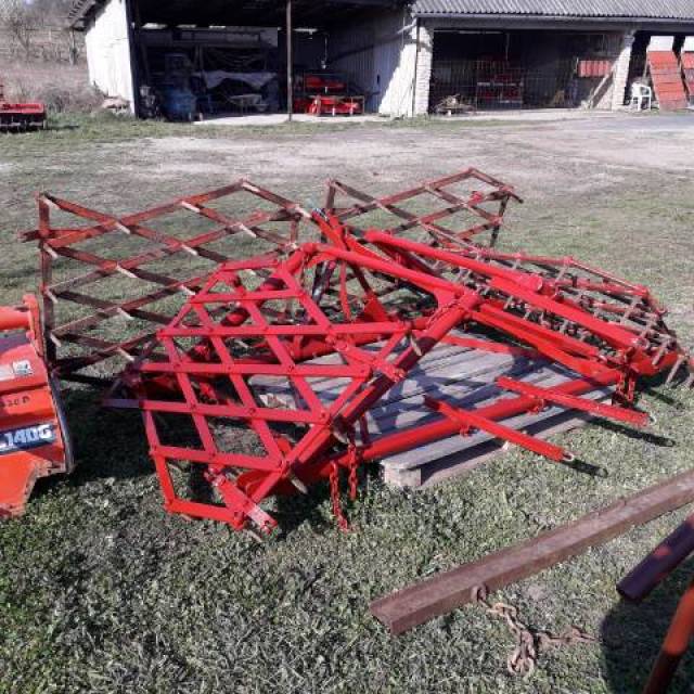 Függesztett borona /fogas/ NEHÉZ 4 tagos 4,0 m munkaszélességgel eladó - Kép