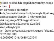 Eladó családi ház 